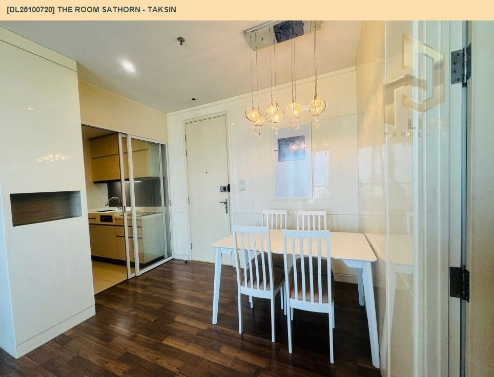 รูป DL25100720 ให้เช่าคอนโด เดอะ รูม สาทร - ตากสิน (The Room Sathorn - Taksin) ใกล้ BTS โพธิ์นิมิตร พร้อมเข้าอยู่ โทรด่วน 0614453194 LineID @162cjixi - รูปที่ 14/15