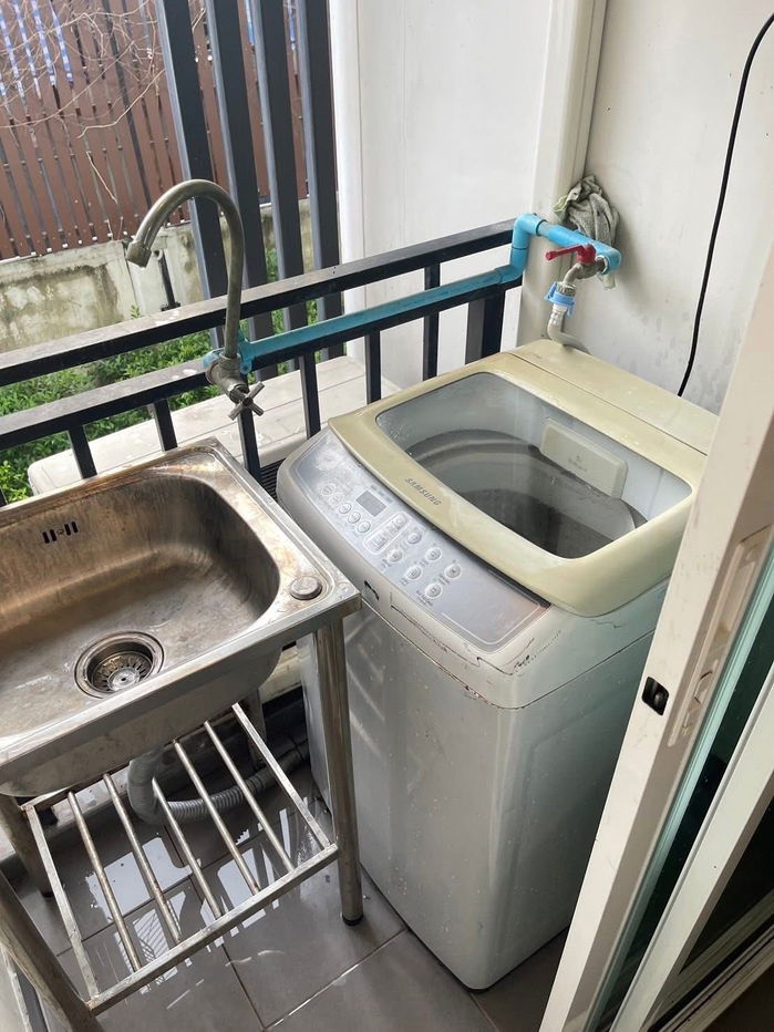 รูป P ให้เช่าคอนโด รีเจ้นท์ โฮม สุขุมวิท 81 มีเฟอร์+เครื่องใช้ไฟฟ้าครบ - รูปที่ 3/13