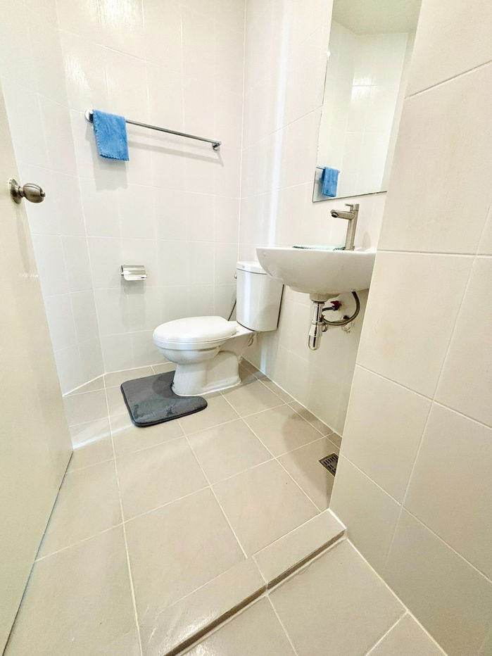 รูป ขาย V condo ลาดกระบัง เฟสB  ห้องทำเลทอง 1.45ล้าน ห้องรีโนเวทใหม่ เก็บสีใหม่ทั้งห้อง - รูปที่ 19/28