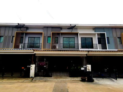ทาวน์โฮม ถนนกิ่งแก้ว : B13132 ขายทาวน์เฮ้าส์ หมู่บ้านเดอะคอนเนค 29 สุวรรณภูมิ 2 สมุทรปราการ
