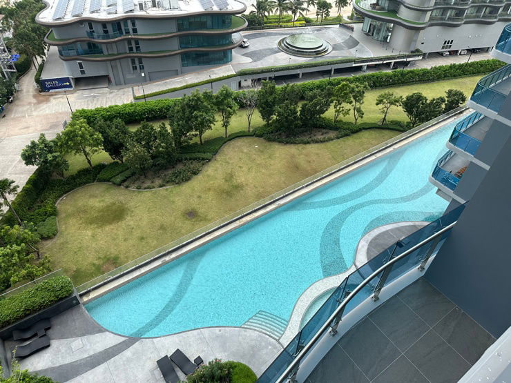 รูป ห้องใหม่ : The Symphony คอนโดบนชายหาดส่วนตัว : 1 bed พื้นที่ 40 ตรม พร้อมเข้าอยู่  - รูปที่ 26/26