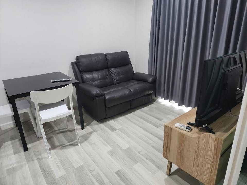 รูป ให้เช่า เดอะ คีย์ สาทร-เจริญราษฐ์ 1นอน เฟอร์ครบ วิวโล่ง 【Line: Yosita828】 - รูปที่ 5/9