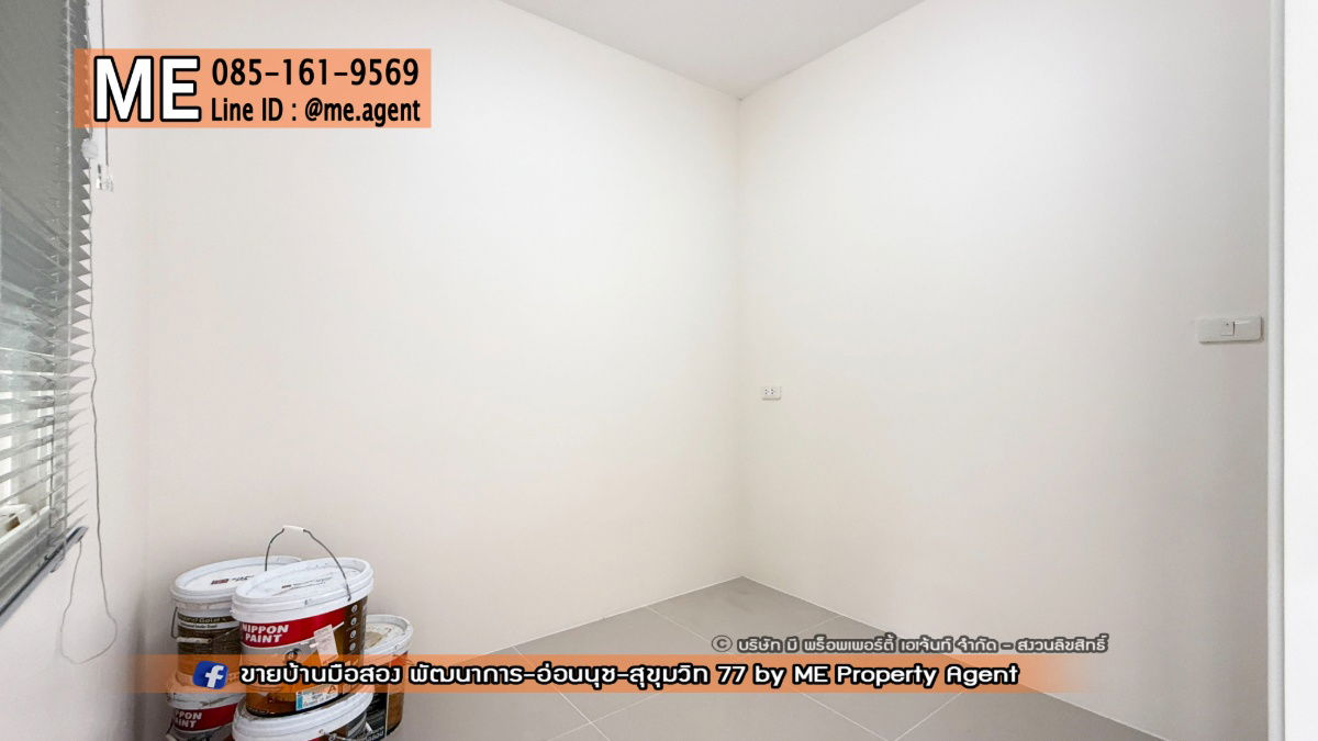 รูป ขาย บ้านเดี่ยว โกลเด้น วิลเลจ อ่อนนุช-พัฒนาการ หลังมุม  รีโนเวทใหม่ทั้งหลัง อยู่ต้นโครงการ ถูกสุดในโครงการ ใกล้ BTS ศรีนุช โทร 085-161-9569 (BL17-54) - รูปที่ 24/39