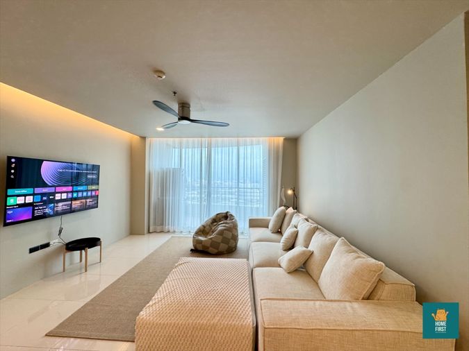 ให้เช่า Sathorn Prime Residence 2 large bedrooms, 118 sq m. Fully furnished 60,000 baht