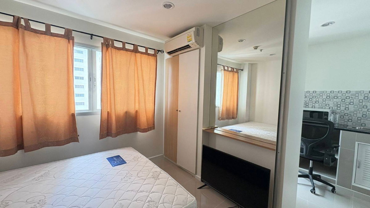 รูป ว่าง10พย 68🟡🟡🟡ให้เช่า ลุมพินี คอนโดทาวน์ พัทยาเหนือ ตึก B ชั้น 18 เฟอร์และเครื่องใช้ไฟฟ้าครบ ค่าเช่า 8500 บาท ขนาด 23 ตรม🟡🟡🟡 - รูปที่ 2/7