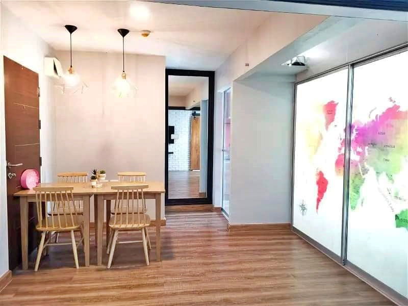 รูป ห้องว่างอัพเดต🧿รวมคอนโด 2 ห้องนอน🧿มีเครื่องซักผ้า⚠️🛋️🛌ออกัสท์ เจริญกรุง 80 - รูปที่ 4/14