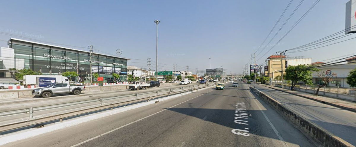 รูป ขายที่ดินแปลงสวย ทำเลธุรกิจ ติดถนนกาญจนาภิเษก บางแค - รูปที่ 3/4