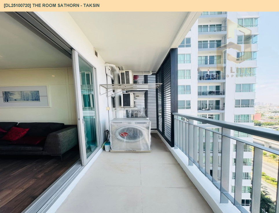 รูป DL25100720 ให้เช่าคอนโด เดอะ รูม สาทร - ตากสิน (The Room Sathorn - Taksin) ใกล้ BTS โพธิ์นิมิตร พร้อมเข้าอยู่ โทรด่วน 0614453194 LineID @162cjixi - รูปที่ 6/15