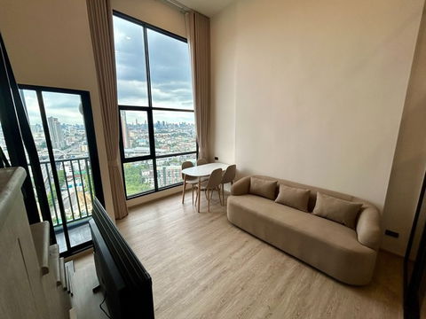 🔥🔥ให้เช่า ห้องใหม่!! ออริจิ้น ปลั๊ก แอนด์ เพลย์ สิรินธร 1Bed 35 ตร.ม. ชั้น 20 แต่งครบ มือแรก!! ❌โซนห้ามเลี้ยงสัตว์❌ สนใจ LINE: @atfirm🔥🔥