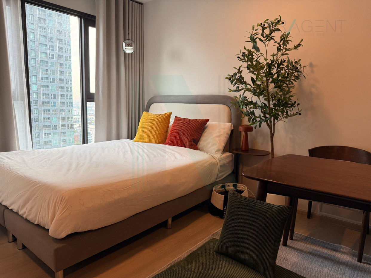 picture ð For Rent Condo ASPIRE ONNUT STATION Building 1, Floor 19,Studio, Room size 27 sqm - 2/8