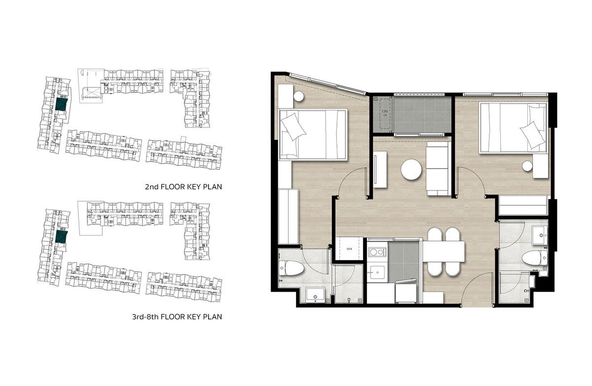 รูป ให้เช่า : E81804 :   เดอะ เนสท์ สุขุทวิท 71 ( The Nest Sukhumvit 71 ) - รูปที่ 10/17