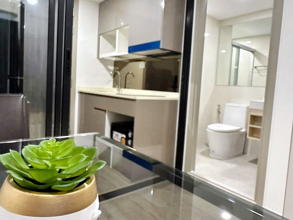 รูป คอนโดให้เช่า The Rich พระราม 9-ศรีนครินทร์ (แต่งครบ!!! ตรงปก) ใกล้ Airport Link - รูปที่ 5/12