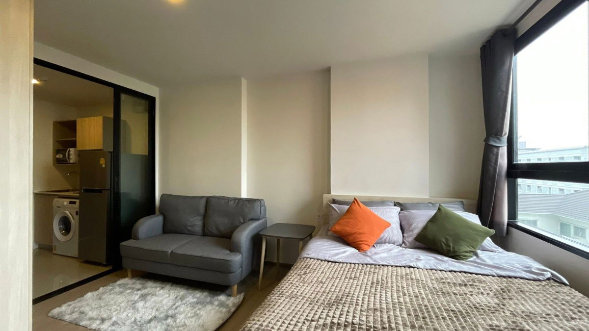 รูป 🟢ER25224🟢ให้เช่า / For Rent THE MUVE Kaset | 1 Bedroom | 💰 13,000 บาท/เดือน - รูปที่ 1/13