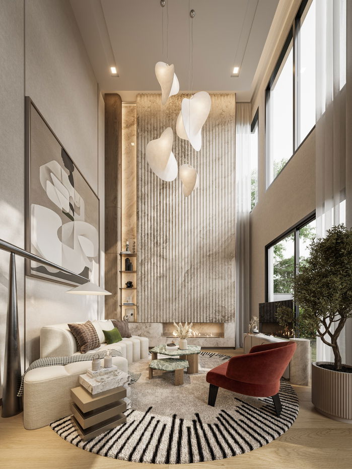 picture PYCHE Pattaya-Motorway | Luxury Modern Tropical Single Homes, Only 40 Units, Starting at 10.29 Million Baht - 6/13