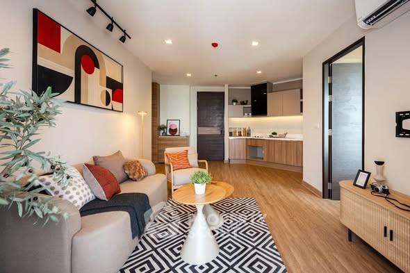 รูป คอนโด 3-ห้องนอน ที่ ริธึ่ม สาทร ใกล้ BTS สะพานตากสิน (ID 2387691) - รูปที่ 3/12