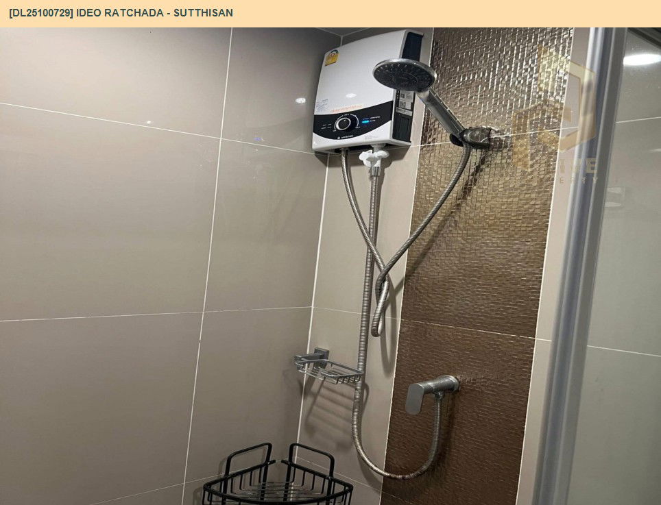 รูป DL25100729 ให้เช่าคอนโด ไอดีโอ รัชดา - สุทธิสาร (IDEO Ratchada - Sutthisan) ใกล้ MRT สุทธิสาร พร้อมเข้าอยู่ โทรด่วน 0653619502 LineID @534wlwof - รูปที่ 9/10