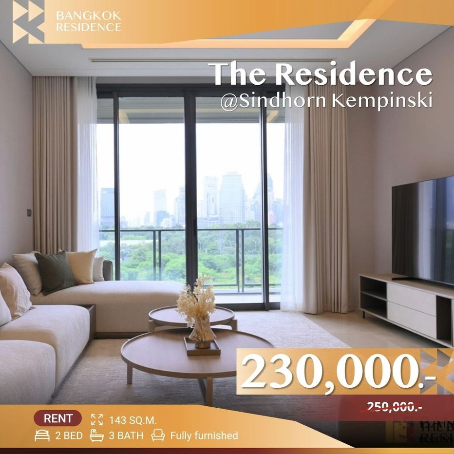 picture  The Residence@Sindhorn Kempinski ✨ A Rare Luxury for the Discerning Few 💫 Near BTS Ratchadamri  - 1/19