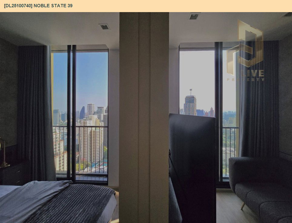 picture DL25100740 Condo for rent, NOBLE STATE 39 near BTS Phrom Phong, ready to move in, call urgently 0638692663 LineID @534wlwof - 8/9