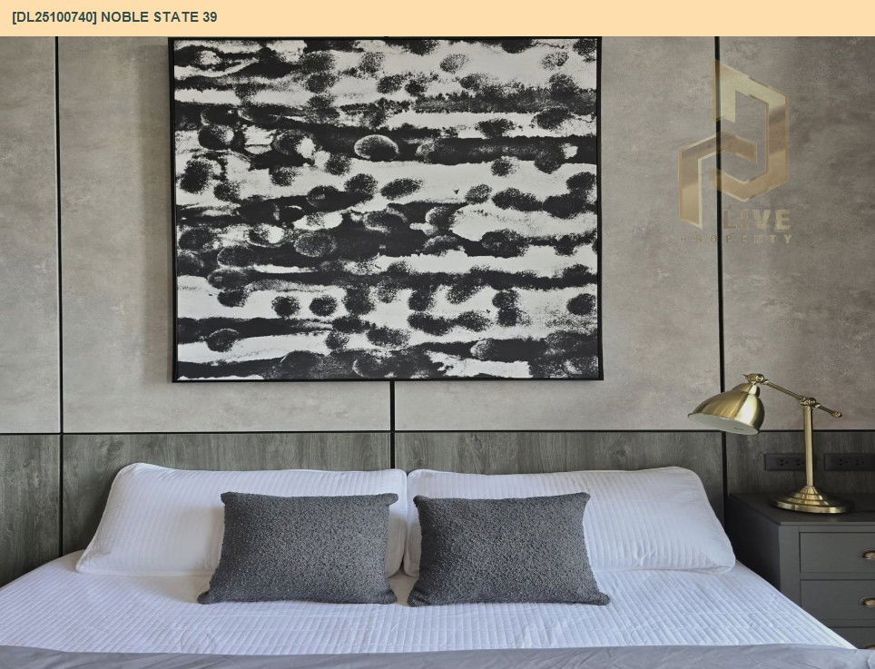 picture DL25100740 Condo for rent, NOBLE STATE 39 near BTS Phrom Phong, ready to move in, call urgently 0638692663 LineID @534wlwof - 2/9