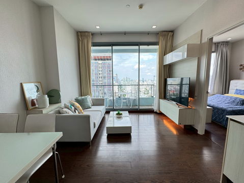 For rent Q Asoke 2 Bedrooms, fully furnished, Ready to move in