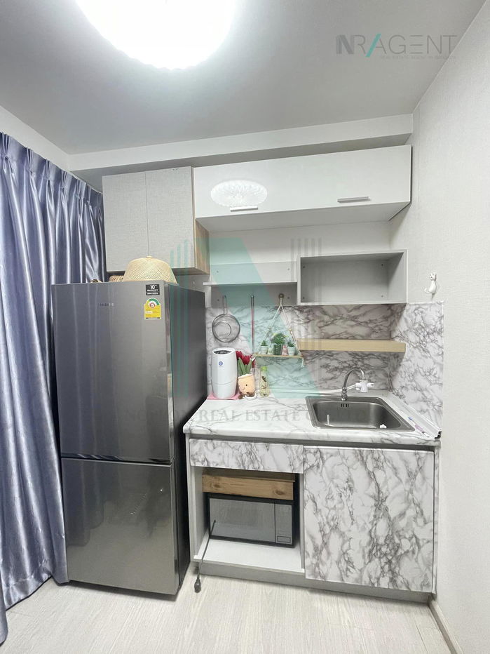 รูป 🔺 ขายคอนโด พลัมคอนโด ราม 60 อินเตอร์เชนจ์ อาคาร A ชั้น 1 1 ห้องนอน ขนาด 23 ตรม ใกล้ เดอะมอลล์ บางกะปิ - รูปที่ 7/8