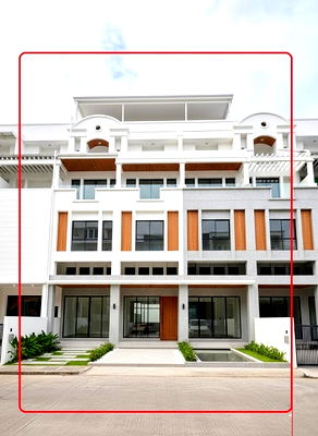 Shophouses for rent Boonthavorn Kaset Navamin : Fashion 2.3km. Nawamin MRT RamIntra km.9 83 700m. Commercial building for rent 3 units 5-storey