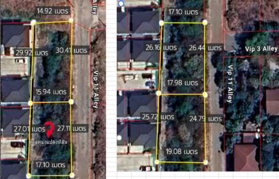 รูป ขาย ที่ดิน แปลงใหญ่กลางเมืองโคราช ทำเลพรีเมียม หมู่บ้าน วีไอพี. เนื้อที่ 1 ไร่ 41 ตรว ศักยภาพสูง ใกล้ Terminal 21 – รร.อัสสัมชัญ โคราช - รูปที่ 10/12