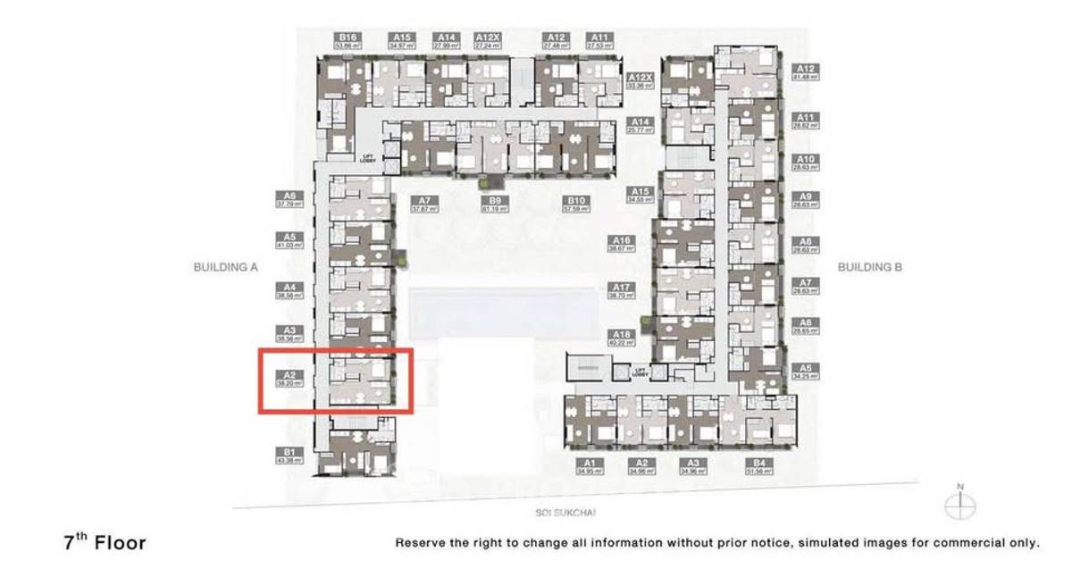 รูป คอนโด 1-ห้องนอน ที่ โนเบิล แอมเบียนส์ สุขุมวิท 42 ใกล้ BTS เอกมัย (ID 2386668) - รูปที่ 15/18