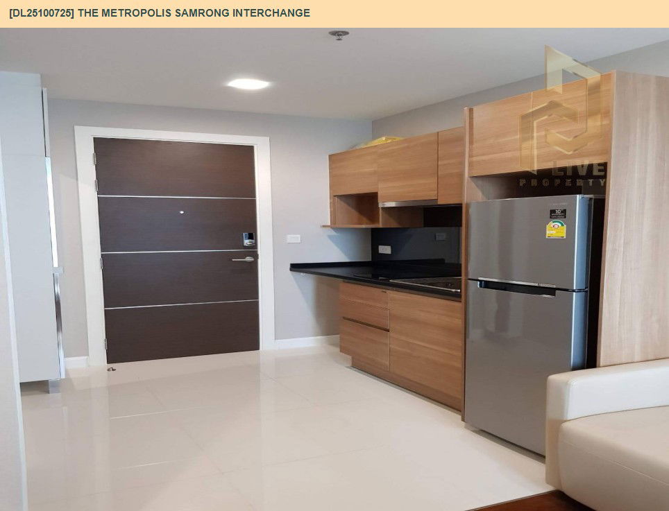 รูป DL25100725 ให้เช่าคอนโด เดอะ เมโทรโพลิส สำโรง อินเตอร์เชนจ์ (The Metropolis Samrong Interchange) ใกล้ BTS สำโรง พร้อมเข้าอยู่ โทรด่วน 0653619502 LineID @534wlwof - รูปที่ 9/17