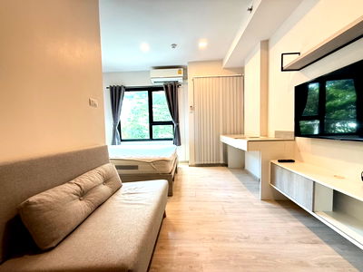 Condos for rent 700 Year Sports Arena Chiang Mai : Escent Ville Condo for Rent, 4th floor, Building A, 24 sq m, 9,000 baht ☎️064-792-4426 (Ben)