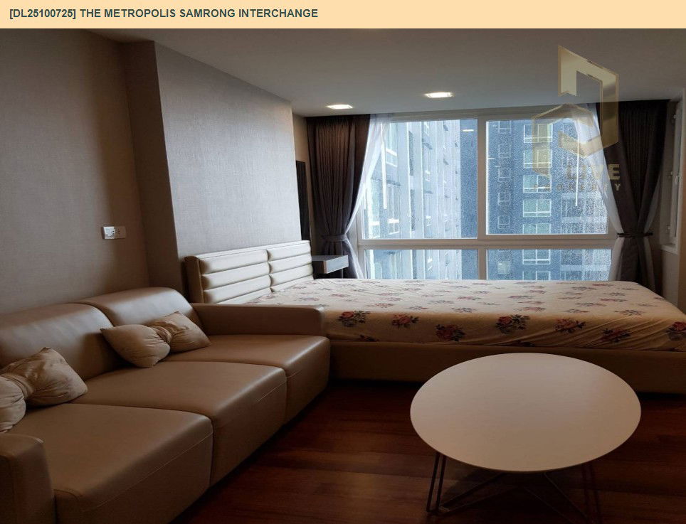 รูป DL25100725 ให้เช่าคอนโด เดอะ เมโทรโพลิส สำโรง อินเตอร์เชนจ์ (The Metropolis Samrong Interchange) ใกล้ BTS สำโรง พร้อมเข้าอยู่ โทรด่วน 0653619502 LineID @534wlwof - รูปที่ 13/17