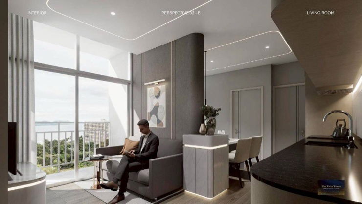 รูป  คอนโดใกล้ทะเลเลี้ยงสัตว์ได้ห้องสวย - รูปที่ 8/14