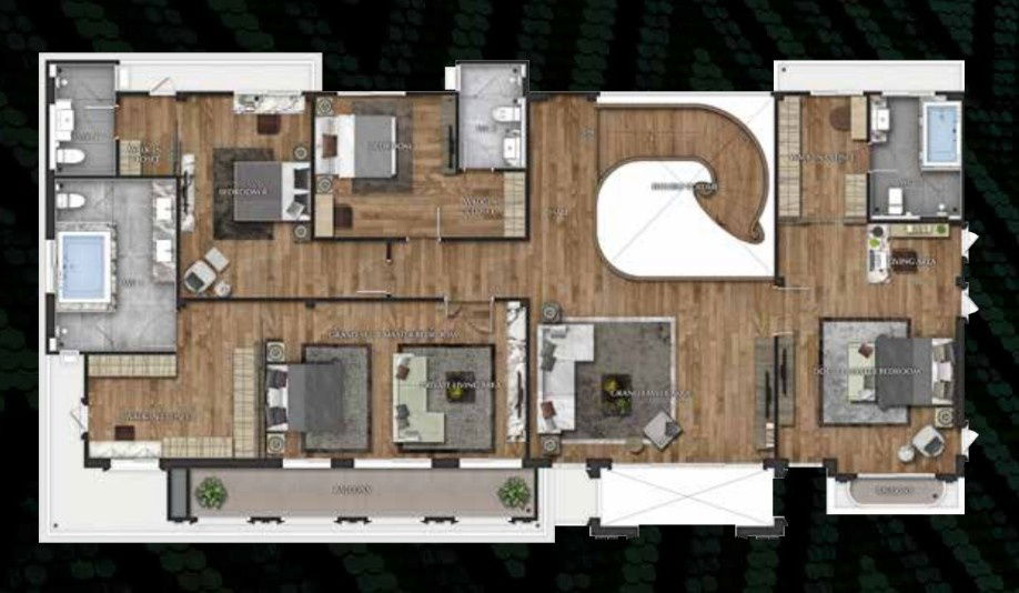 รูป LTH13471 – House for Sale | Grand Bangkok Boulevard Petchkasem–Kanchana | 603 sqm | 5 Beds 6 Baths | 57 MB | Near Bangkae - รูปที่ 2/3