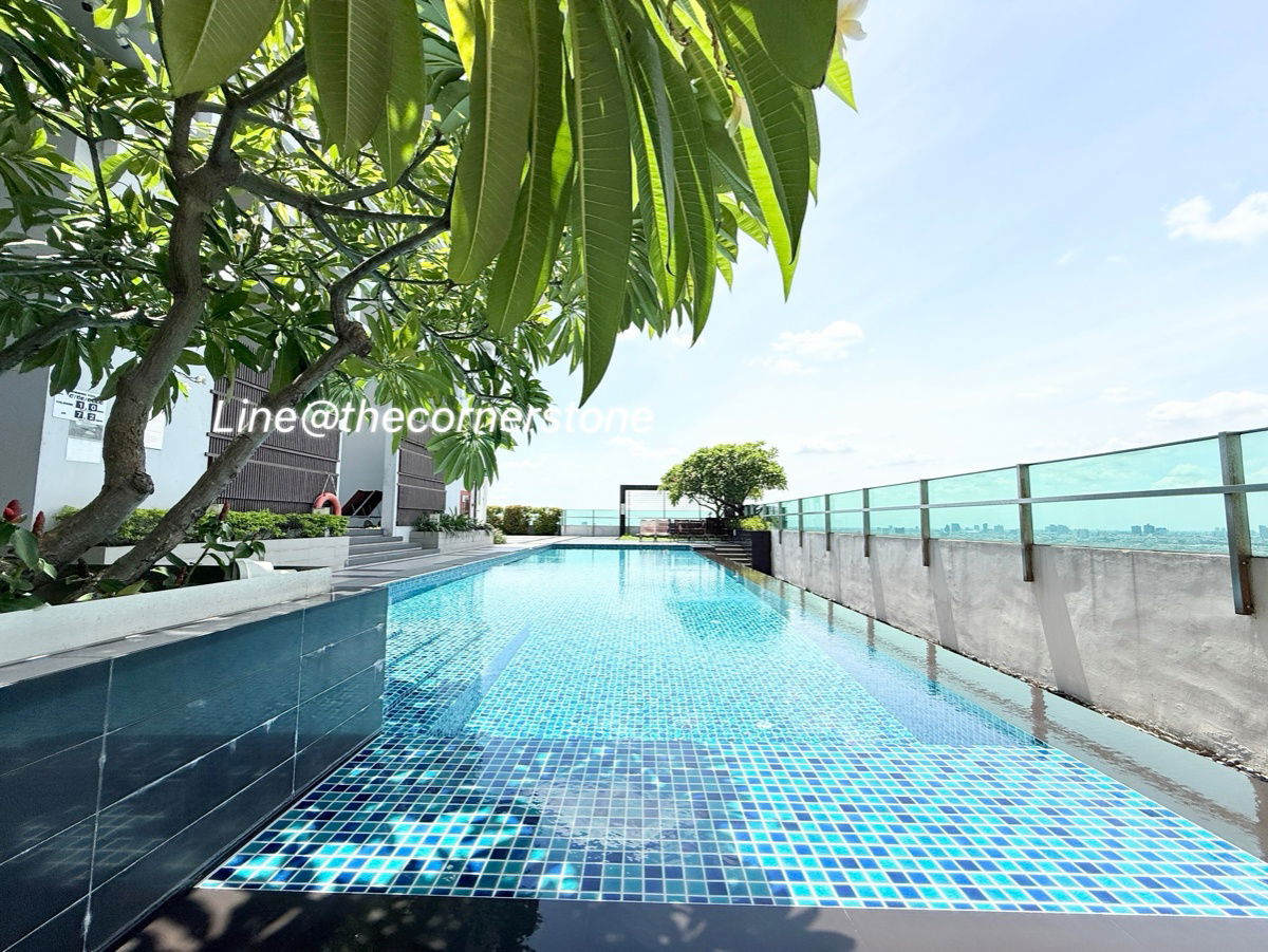 picture For sale ❗️  “𝐑𝐡𝐲𝐭𝐡𝐦 𝐑𝐚𝐭𝐜𝐡𝐚𝐝𝐚“ 1 Bed 1 Bath Size 35 Sq.m. Near MRT-Ratchada - 9/14