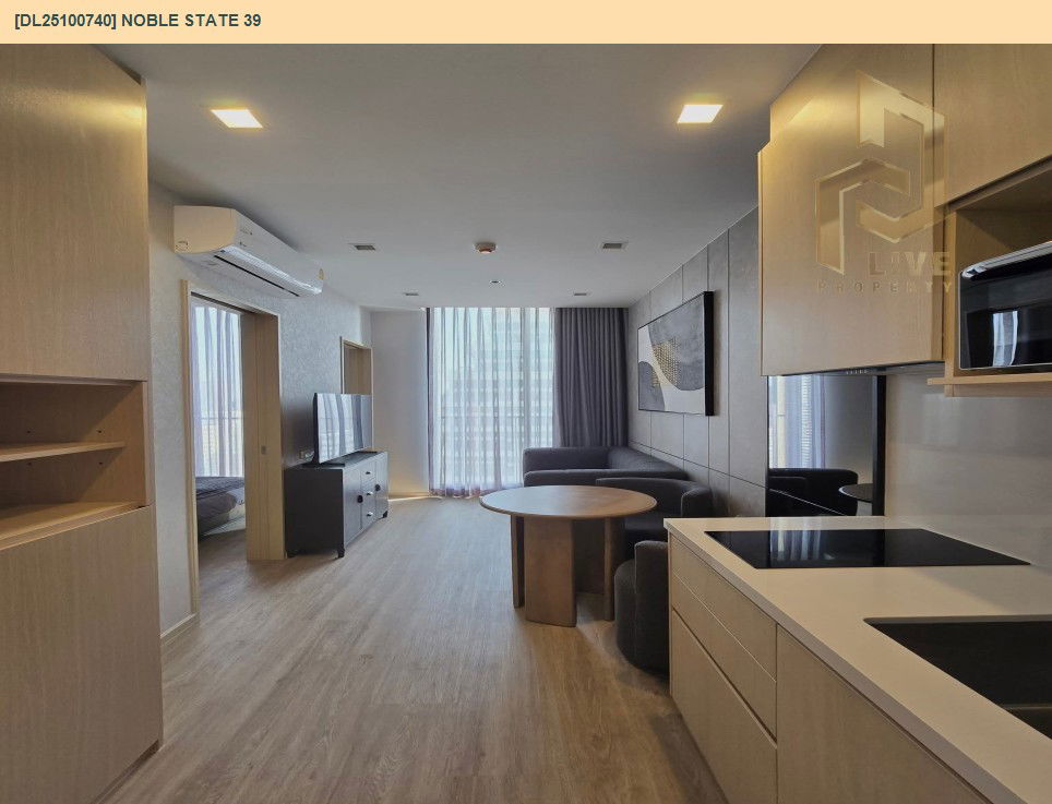 picture DL25100740 Condo for rent, NOBLE STATE 39 near BTS Phrom Phong, ready to move in, call urgently 0638692663 LineID @534wlwof - 3/9