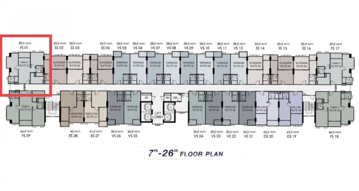 picture 2-BR Condo at Supalai Veranda Ramkhamhaeng close to Ramkhamhaeng (ID 1844667) - 38/40