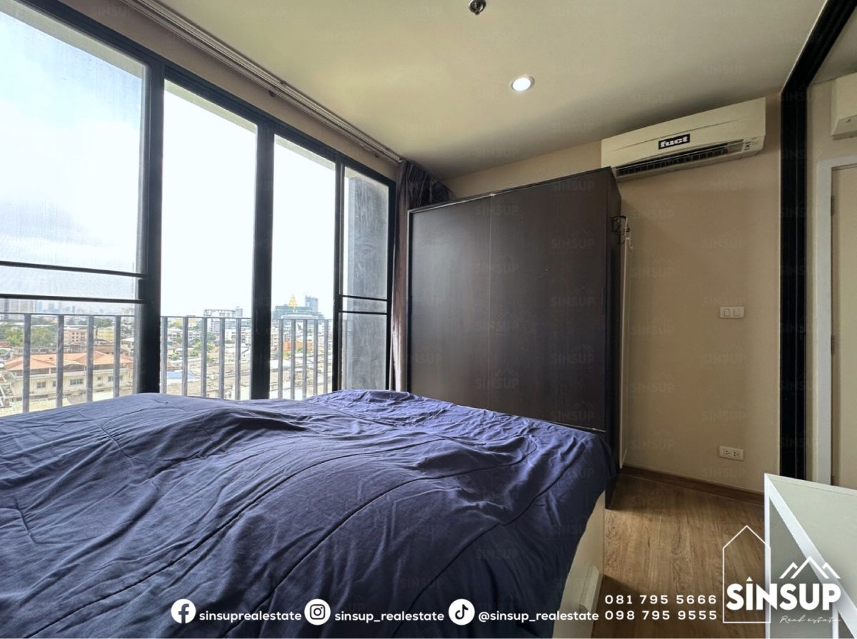 รูป 🌿 ให้เช่า 𝐓𝐡𝐞 𝐓𝐫𝐞𝐞 𝐈𝐧𝐭𝐞𝐫𝐜𝐡𝐚𝐧𝐠𝐞 คอนโดวิวเมือง ติดเกตเวย์ บางซื่อ เดินทางสะดวก เฟอร์ครบ พร้อมอยู่ทันที 💫 - รูปที่ 4/6