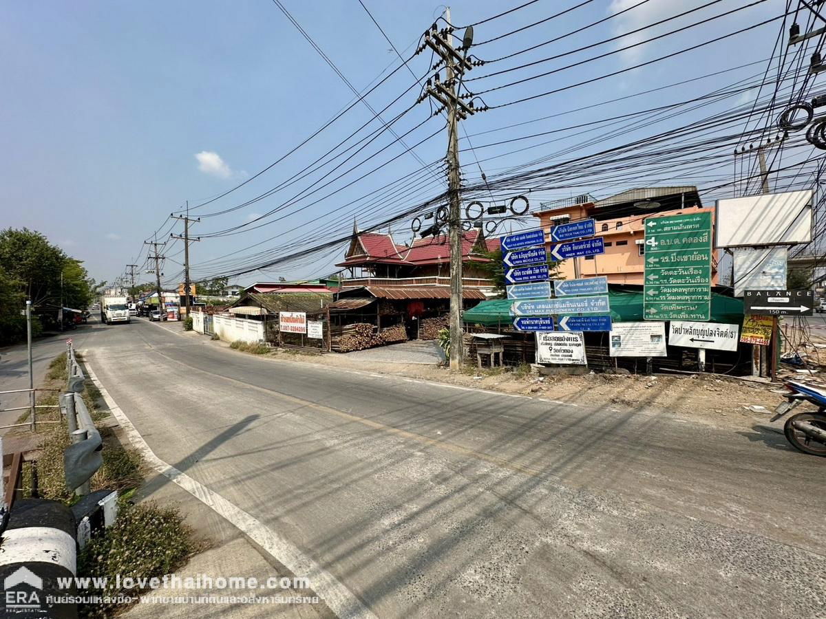 รูป ขายที่ดินคลองสี่ตะวันตก 31 คลองหลวง ปทุมธานี พื้นที่ 800 ตร.ว. แปลงสวย ราคาถูกมาก! ท้ายซอยมีถนนคอนกรีตใหม่เชื่อมคลองสาม - รูปที่ 11/12