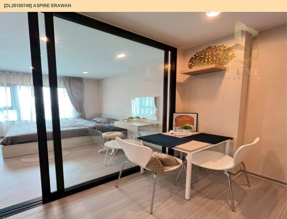 picture DL25100749 Condo for rent, Aspire Erawan near BTS Chang Erawan, ready to move in, call urgently 0638692663 LineID @534wlwof - 11/13