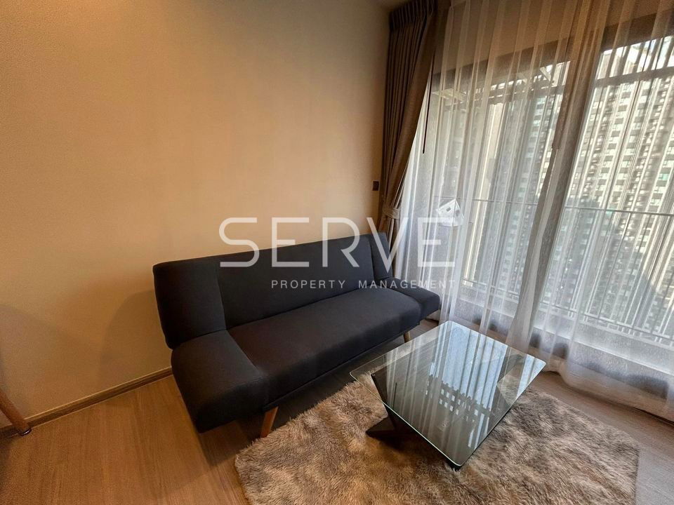 รูป 🔥1นอน ห้องกว้าง ชั้นสูงสุด 30+ เฟอร์จัดเต็มมาก ส่วนกลางจัดเต็ม พร้อมอยู่ บนทำเลดีใกล้ MRT พระราม9 @ Life Asoke Hype - รูปที่ 2/10