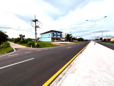 เช่าอาคารพาณิชย์ นครราชสีมา (โคราช) : อาคารพาณิชย์ใหม่ให้เช่าติดถนน 4 เลน อ.ประทาย จ.นครราชสีมา