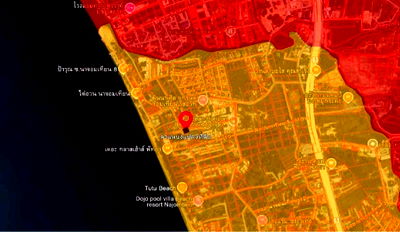 ที่ดิน สัตหีบ ชลบุรี : ขายที่ดินทำเลทอง – นาจอมเทียน พัทยา เพียง 160 เมตรจากชายหาด เดินถึงทะเลได้ในไม่กี่นาที