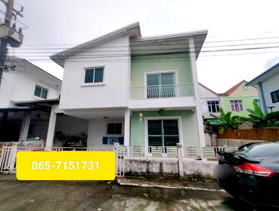 บ้านแฝด ลำลูกกา ปทุมธานี : ขายบ้านแฝด หมู่บ้านรัตนวรรณ 2 ลำลูกกา คลอง 4