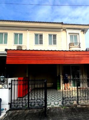 เช่าทาวน์โฮม ม.อัสสัมชัญ บางนา : ให้เช่า 13,500 บาท/เดือน บ้านทาว์โฮม 2 ชั้น ม.บ้านพฤกษา 102 กม. 25 พร้อมเฟอร์