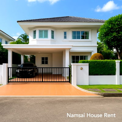 Houses for rent Pak Kret Bypass  : 3BR - HouseForRent NearCentralChaengwattana NearISB