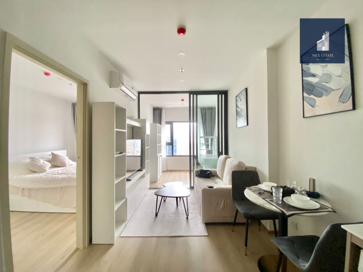 รูป Brand New Life Rama 4 - Asoke 1Bed Plus with working room take unblock city ready to move ! - รูปที่ 3/10