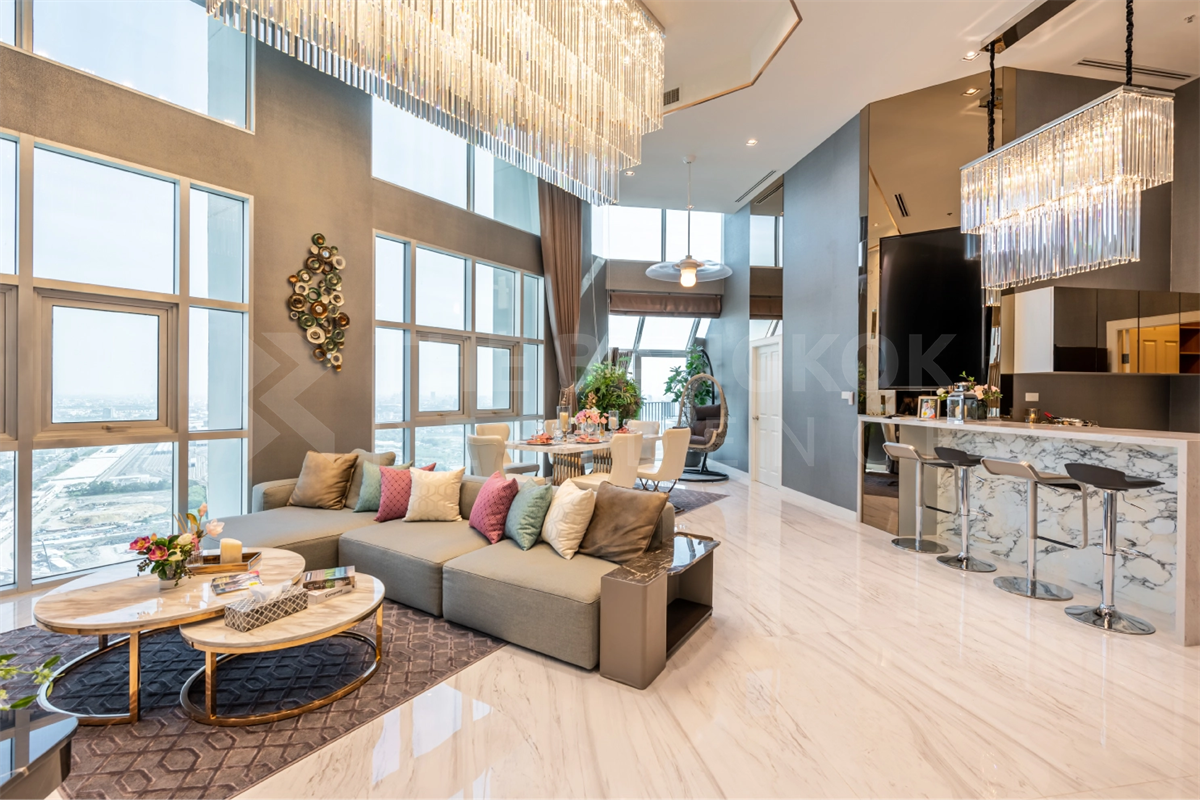 รูป คอนโด Luxury ราคาพิเศษ เบ็ล อเวนิว 1 ใกล้ MRT สถานีพระราม 9 - รูปที่ 5/10