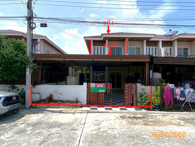 รูป ทาวน์เฮ้าส์ สำหรับขาย ทรัพย์มั่นคง 8 บางบ่อ บางบ่อ สมุทรปราการ - รูปที่ 1/32