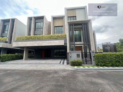 Grand Bangkok Boulevard Rama 9-Krungthep Kreetha | New house, never occupied, corner plot, near clubhouse, best location in the project #2025103112743