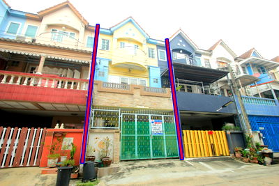 ทาวน์โฮม ม.เอเชียอาคเนย์ : ขายทาวน์เฮ้าส์เพชรเกษม112 หมู่บ้านสุชา 3ชั้น ต่อเติมแล้ว บ้านสภาพดี ใกล้ห้างเดอะมอลล์บางแค มหาวิทยาลัยธนบุรี ราคาถูกคุ้มค่าน่าลงทุน